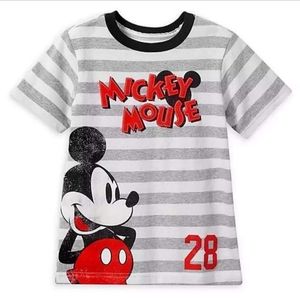 Disney Mickey Mouse Striped T-shirt